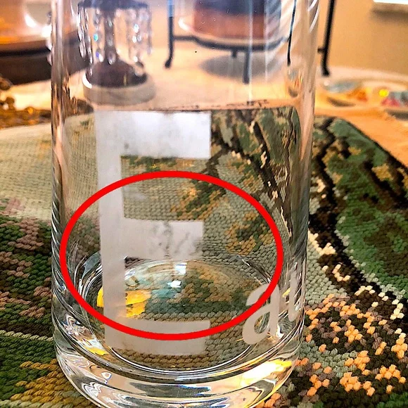 EUC- Vintage Eau Pitcher - Picture 10 of 10